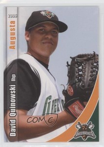 2006 Grandstand Augusta GreenJackets David Quinowski #29