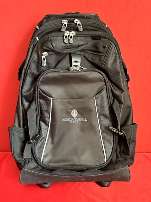 Gemline 5093 Rolling Backpack Intercontinental Tampa 13"x8"x20" Black - Image 1 of 4