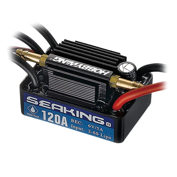 Hobbywing Seaking 120A BL-Bootsregler für Boot