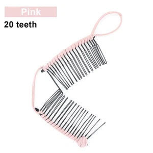 Vintage Banana Hair Clip Comb Stretchable Accessory Christmas For Double Stretch - Picture 1 of 20