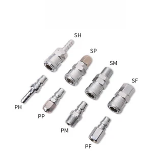 Pneumatic C-type quick coupling Quick Connector Coupling Air Compressor Fitting - Picture 1 of 7