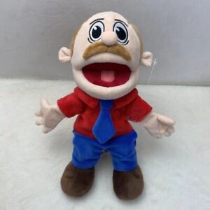 NEW Marvin Foster Father Jeffy Hand Puppets Plush Toy SuperMarioLogan Figure Toy