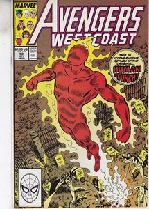 MARVEL COMICS AVENGERS WEST COAST #50 NOVEMEBR 1989 FAST P&P SAME DAY DISPATCH - Picture 1 of 1