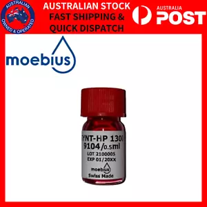 Aceite lubricante para reloj Moebius 9104 0,5 ml SYNT-HP para reparación de relojeros HECHO EN SUIZA - Imagen 1 de 4