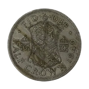 1949 C/N Great Britain Half Crown AU # - Picture 1 of 2