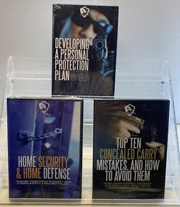 USCCA 3 DVD Set Home Security, Concealed Carry, & Developing Protection Plan Lot - Picture 1 of 9