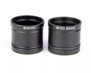 Eyepiece Adapter from 23.2 to 30 30.5mm Tube for Microscope Electronic Eyepiece