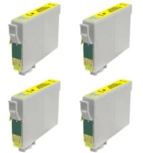 4 Non-OEM T1814 Yellow inks for Epson XP-315,XP-322,XP-325 XP-402,XP-422,XP-313 - Picture 1 of 1