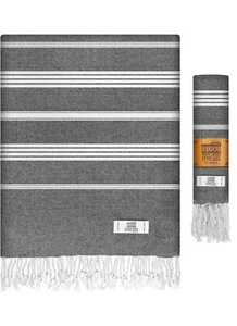 Turkish Cotton Oversized Beach Towel 36x70 Bath, Pool, Yoga, Gym, Quick Dry - Picture 1 of 3