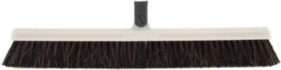 SUPERIO BRAND Horse Hair Broom Head, 18" Horsehair Swivel Kitchen Broom Head, Soft Bristle