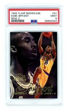 1996-97 Flair Showcase Style KOBE BRYANT #31 Row 2 Rookie RC PSA 9 Mint
