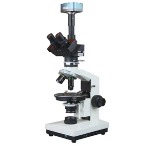 Quality Polarizing Research LED Microscope w 9 Mp USB Camera - 1? 1/4? 1-4 Order - Picture 1 of 3
