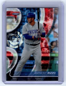 2020 Bowman's Best Anthony Rizzo Refractor #8   Chicago Cubs
