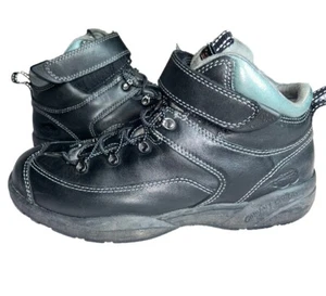 Dr. Comfort Ranger Mens Size 9 Wide Black Leather Ankle Boots 9410 - Picture 1 of 12