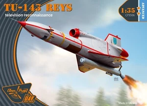 Tu-143 Reys TV Reconocimiento (Kit Modelo Plástico) 1/35 Clear Prop 3506 - Imagen 1 de 24