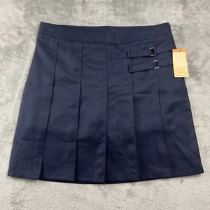 Girls Navy Blue Skort Skirt X9103 E Two Tab Scooter French Toast Size 18 - NWT - Picture 1 of 8