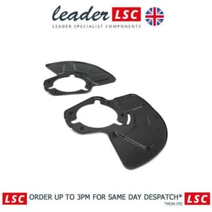 2x Front Brake Disc Dust Shields Vauxhall Astra H Mk5 13299339 13199460 New - Picture 1 of 12