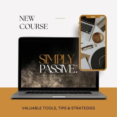 Simply Passive Course with Master Resell Rights (MMR) Digital Wealth - Image 1 of 4