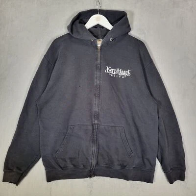 Korpiklaani Noita Hoodie Mens Full Zip XL Extra Large Black Fruit Of The Loom - Image 1 of 4