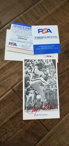 1980 PHILADELPHIA PHILLIES SIGNED TEAM ISSUE CARD TUG MCGRAW 1969 METS PSA DNA - Picture 1 of 1