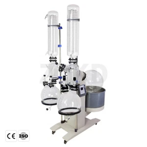 Lab 50L Rotary Evaporator Automatic Lifting Double Condenser and Receiving Flask - Picture 1 of 25