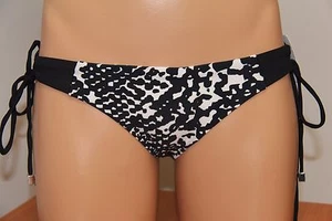 NWT Shoshanna Swimsuit Bikini Bottom Size P XS BLK Adj. Sides - Picture 1 of 1