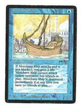 Merchant Ship - Arabian Nights - MTG Magic the Gathering