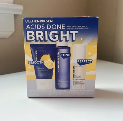 Ole Henriksen кислоты сделано яркий уход за кожей комплект новый в коробке - Изображение 1 из 3