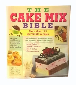 The Cake Mix Bible - 175 Plus Recipes with Photos - Cakes Cupcakes Cookies Bars - Picture 1 of 10