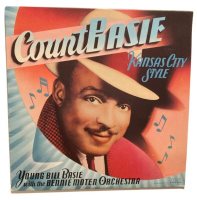 COUNT BASIE Kansas City Style 1984 Vinyl LP RCA AFM1-5180 MONO Bennie Moten  VG+ - Image 1 of 4
