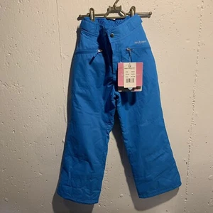PANTALONE SCI SNOWBOARD BLU ISOLATO IMPERMEABILE ANTIVENTO Taglia M 7/8 Free Country - Foto 1 di 8
