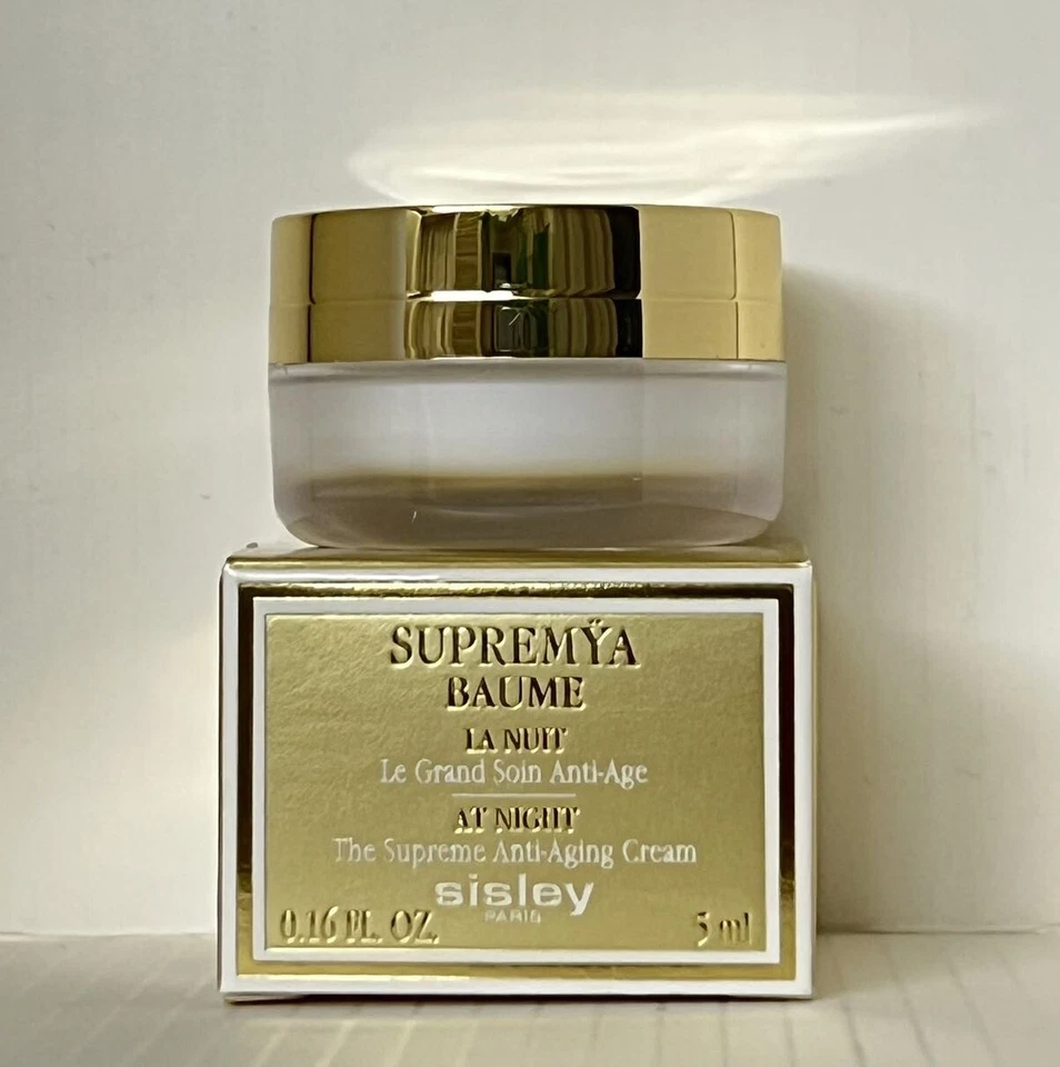 Sisley Supremya Baume La Nuit The Supreme Anti-Aging Cream 0.16oz / 5ml New - Image 1 of 1