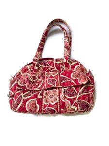 Vera Bradley ROSY POSIES Retired Large DIAPER BABY Bag & Changing Pad Excellent - Picture 1 of 12