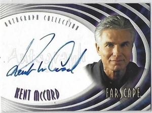 FARSCAPE Temporada Cuatro, A34 Kent McCord como Jack Crichton, Tarjeta coleccionable Autógrafo - Imagen 1 de 2