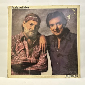 Willie Nelson Vinyl LP & Ray Price San Antonio Rose 1980 NM/EX - Picture 1 of 3