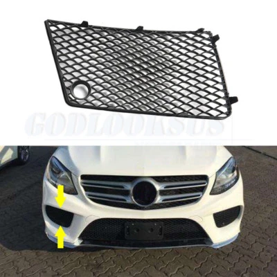Bumper Outer Grille Mesh Cover Front Right For Mercedes Benz GL63 AMG 13-16 - Изображение 1 из 4