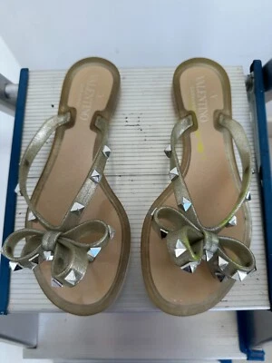 VALENTINO Rockstud Accents Toboganes de Goma Talla 36 EU Foto 1 de 4