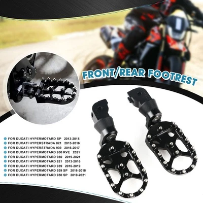 Reposapiés delanteros/traseros pedal para Ducati HYPERMOTARD/HYPERSTRADA 821 939 Foto 1 de 4