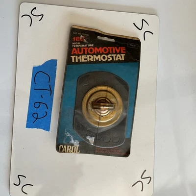 Nuevo de Lote Antiguo Carol CG9280 Termostato 180° 1955-70 Ford 54-78 Dodge Trucks De Colección OEM Foto 1 de 4
