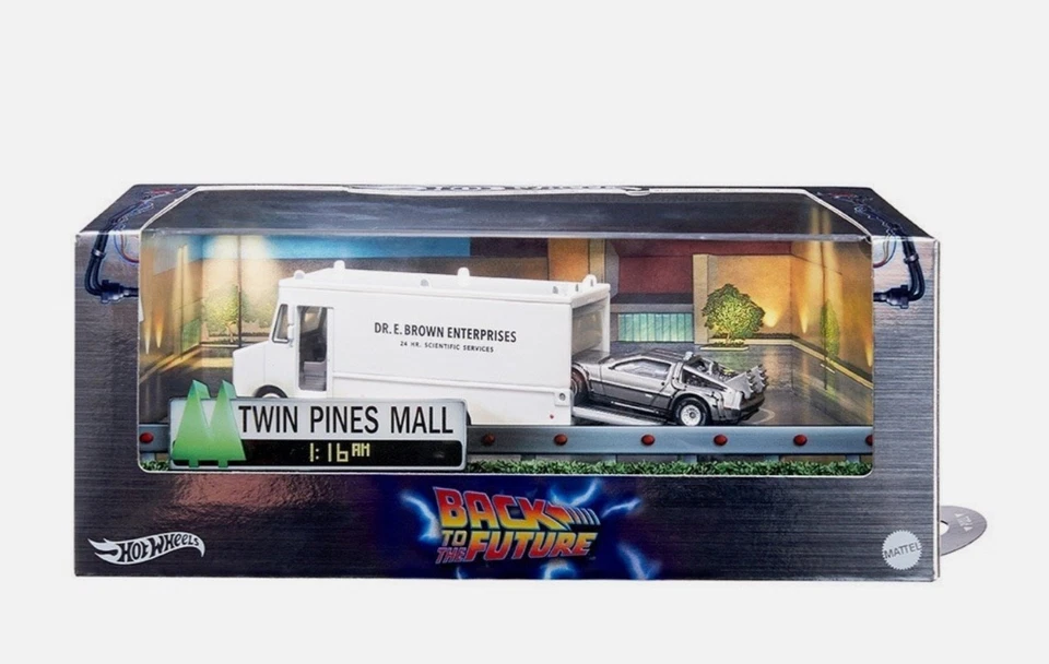 Hot Wheels SDCC 2025 Regreso al Futuro 40 Aniversario Set. Foto 1 de 1