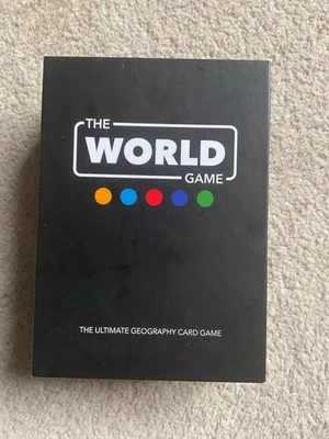 The World Game - The Ultimate Geography Card Game - Learn Test - Complete - VGC - Image 1 of 4