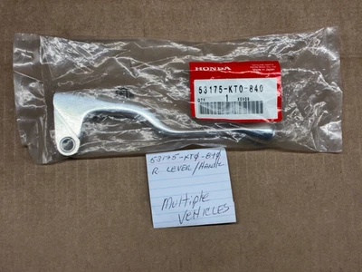 NEW SEALED Honda CRF100 CRF80 XR100 Brake Lever Genuine 53175-KT0-840 - Image 1 of 2