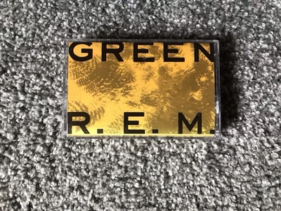 R.E.M. Cassette  Green Original 1988 Warners Cassette  VG + Condition - Image 1 of 4