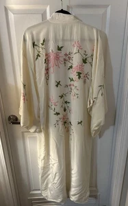 Misses' Floral Print Robe Kimono * Read Description * - Picture 1 of 7