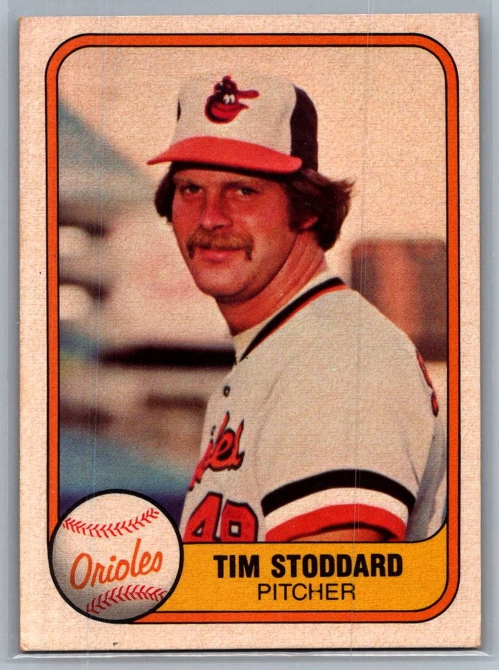 1981 Fleer #176 Tim Stoddard - Image 1 of 2