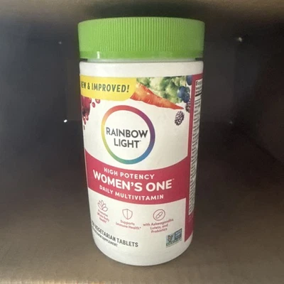 Tableta multivitamínica Rainbow Light para mujer (150 unidades) caducidad 26/12 Foto 1 de 3