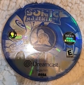 Sonic Adventure (Sega Dreamcast, 1999) Disc Only Untested 