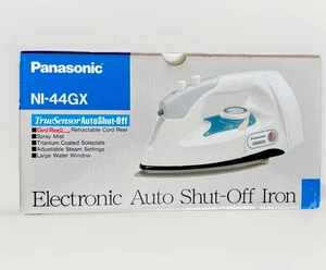 NUEVO EN CAJA Panasonic NI-44GX Plancha de Vapor Apagado Automático Cable Retráctil Spray Niebla NUEVO - Imagen 1 de 5
