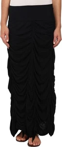 Xcvi L2613 Damen schwarzer Jersey Rüschen Bauern Schlupfrock Größe M - Bild 1 von 4