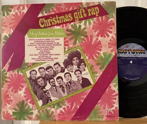 Christmas Gift Rap Vinyl LP Motown MS725 Supremes Stevie Wonder Temptations - Picture 1 of 7